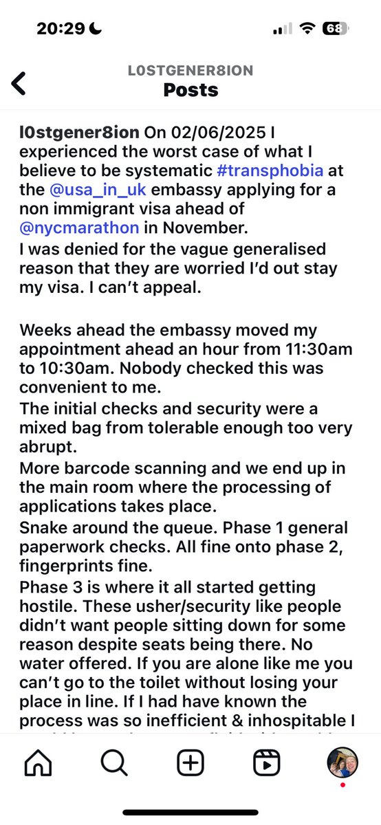 L0stGener8ion's tweet photo. Soo…

this was my experience at the American embassy London last Monday 02/06/2025 https://t.co/CtpPONnLGP