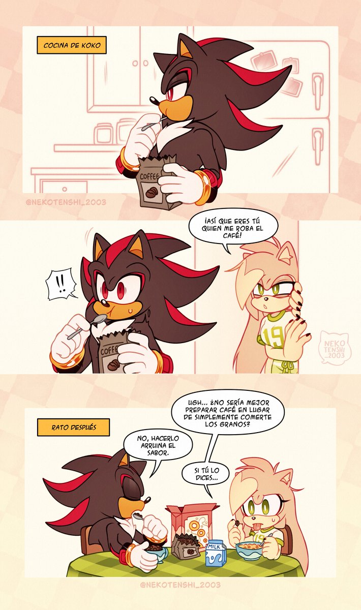 Coffee ☕️

#sonicoc #Shadoko #ShadowTheHedgehog #KokoTheHedgehog