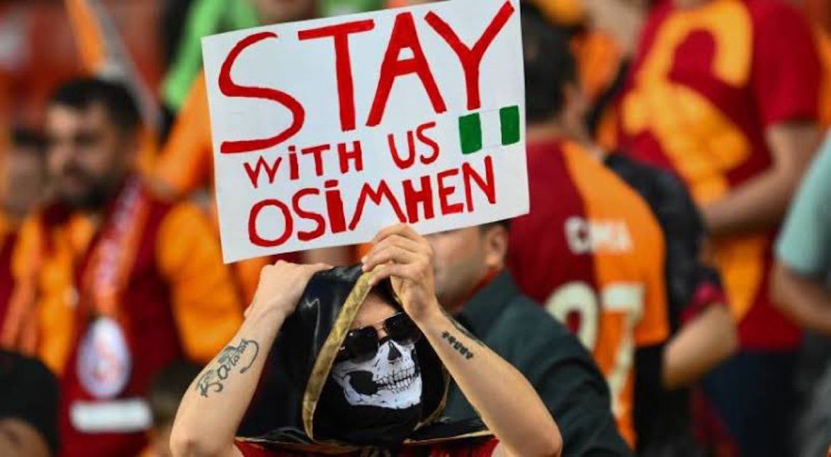 Sen bize aitsin dön gel kara mamba 🦁💛❤️ #StayWithUsOsimhen