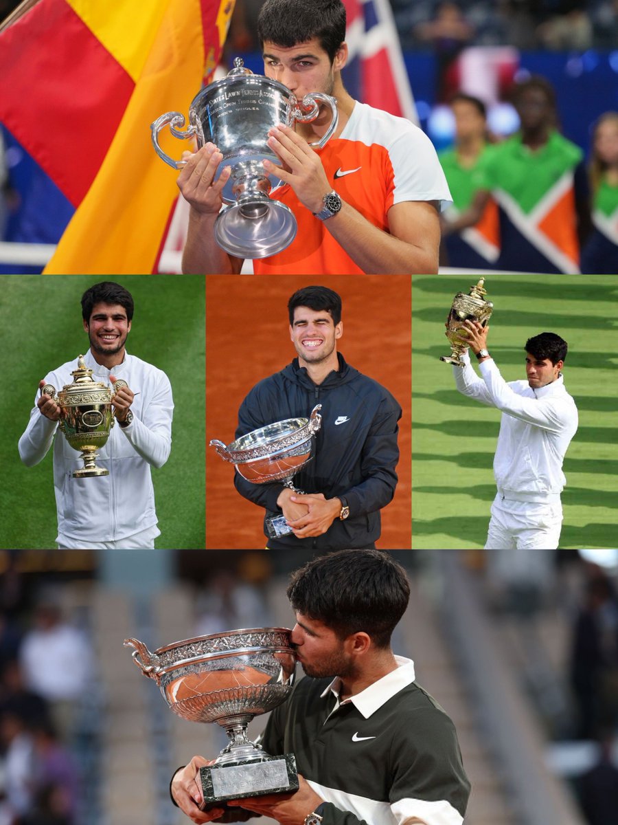 5 Grand Slams at 22 years old.
