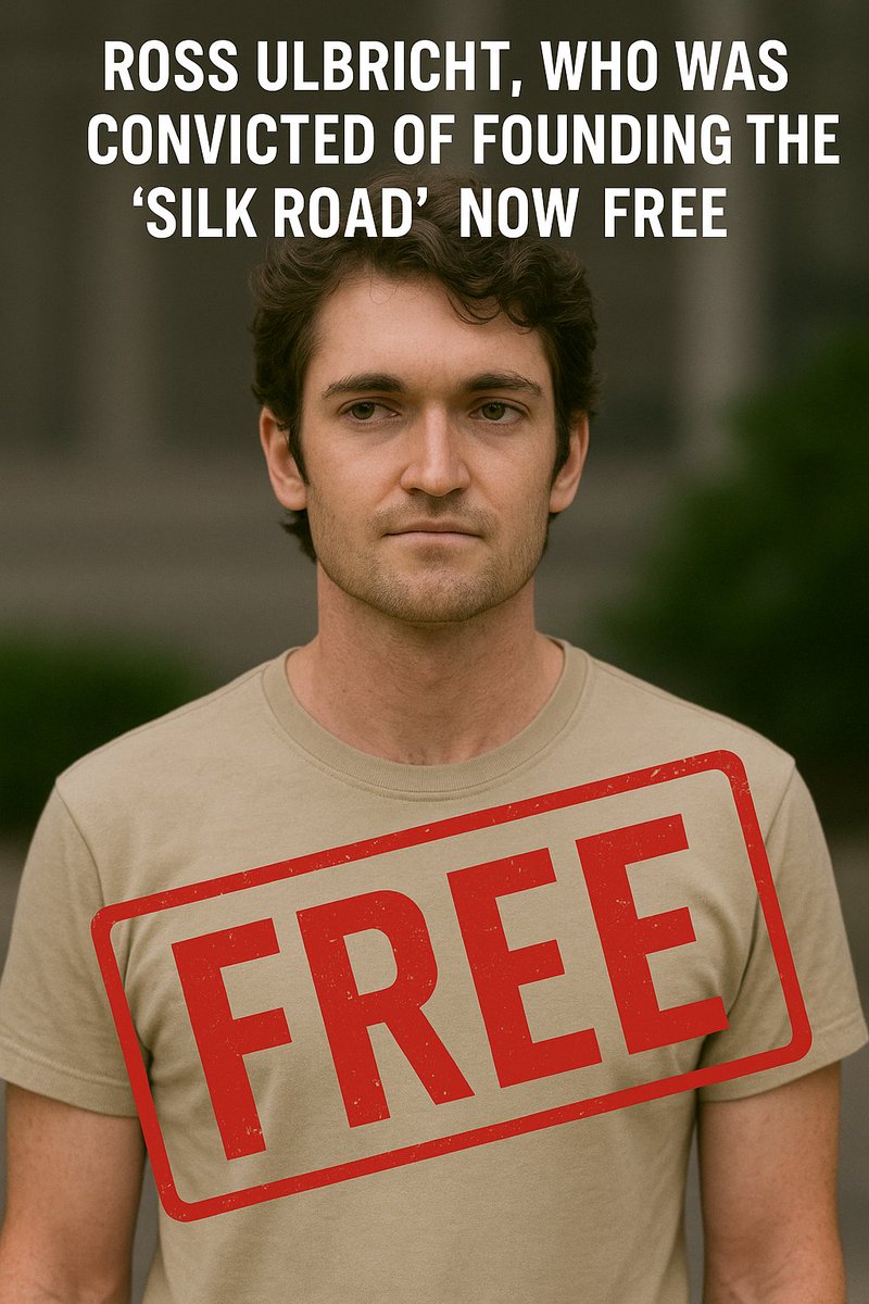TokenScribe's tweet photo. Ross Ulbricht’s release isn’t just about justice  it’s a signal. The man who helped pioneer Bitcoin’s first real use case is now free. Crypto voters are being courted, and Bitcoin is officially political. https://t.co/pbY7iHFXfQ