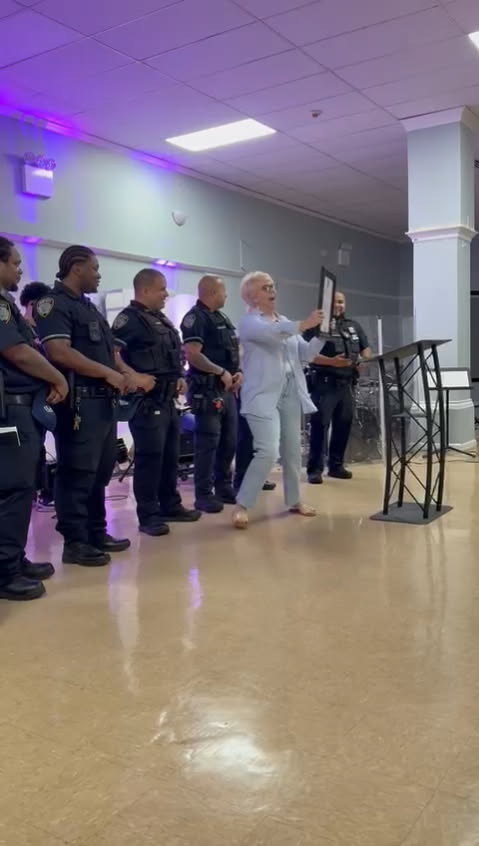 # Start the Day Right! ☀️
What a great way to kick off the day! Huge shoutout to #CCPD and New Song church for making a positive impact in the community. Let's keep that energy going! #CommunityPolicing appreciation 🙏❤️