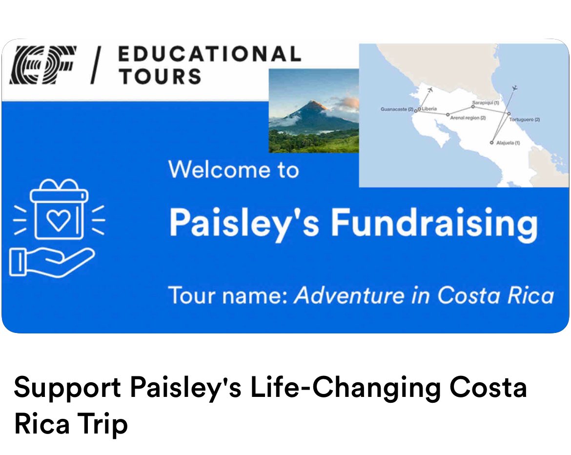 buck_smith74's tweet photo. I’m reaching out for help to make a dream trip to Costa Rica happen! This experience means so much and can change lives. Every little bit counts. Please consider donating and sharing! ❤

https://t.co/ZQ6Di1xzDP https://t.co/VMQkG6HODK