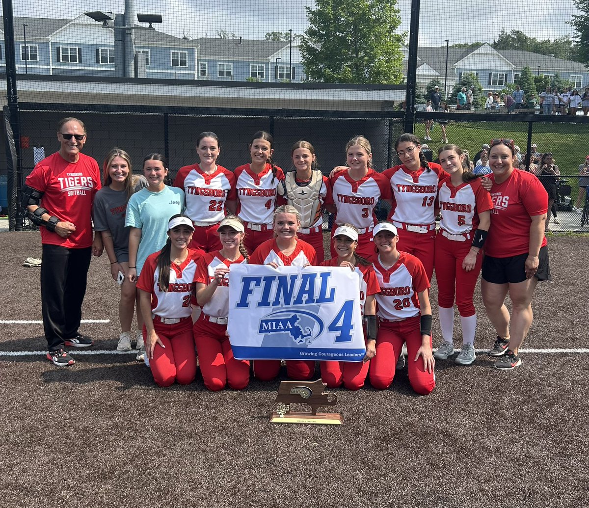 🥎Tyngsborough defeats AMSA 3-2🥎
Tigers are headed to the MIAA Div IV Final 4 🥎
#tpsprepares
#tigerpride