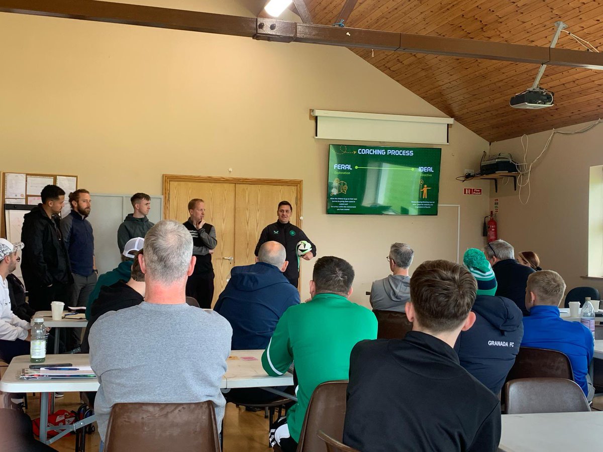 Excellent day in @MullingarAthleticAFC delivering Me &amp; My Ball course . Excellent turnout and engagement. 👏👏

Great to have Gary Seery <a href="/avenueseery/">Gary Seery</a> <a href="/AshEConway3/">Ash E Conway</a> Aisling Conway Longford DO supporting delivery. ⚽️🇮🇪