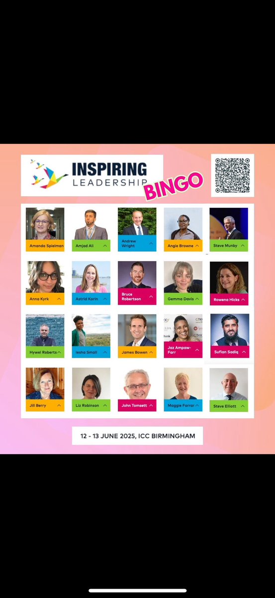 Amjad Ali (@teachleadaali) on Twitter photo This week!
I’ll be carrying out trust work early in the week then Thursday I’ll be delivering at the Annual Inspiring Leadership Conference for the <a href="/NAHTnews/">NAHT</a> check out the speakers! <a href="/unleashing_me/">Unleashing Me</a> <a href="/jazampawfarr/">Jaz Ampaw-Farr</a> <a href="/Being_Luminary/">Angela Browne - #BeingLuminary</a> and I think the others below have left Twitter?! This week!
I’ll be carrying out trust work early in the week then Thursday I’ll be delivering at the Annual Inspiring Leadership Conference for the <a href="/NAHTnews/">NAHT</a> check out the speakers! <a href="/unleashing_me/">Unleashing Me</a> <a href="/jazampawfarr/">Jaz Ampaw-Farr</a> <a href="/Being_Luminary/">Angela Browne - #BeingLuminary</a> and I think the others below have left Twitter?!