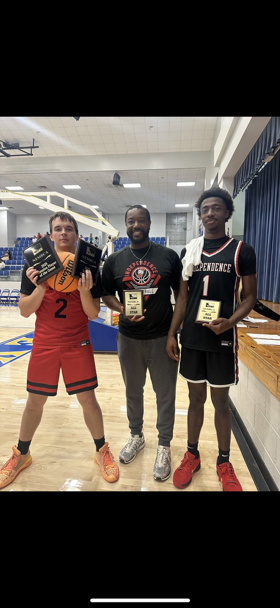 Blessed to finish out my senior year with the NEMBCA All-Star game. 3 PT Champion, Offensive Player of the Game, scored 20 points, and won an EVO ball for most ad sales. <a href="/NEMBCA/">NEMBCA</a> <a href="/coachwjameson/">Weston Jameson</a> <a href="/bdspencer10/">Bradley Spencer</a> <a href="/CoachMoore1988/">Roderick Moore</a> <a href="/JonesEliteBoys/">Jones Elite Basketball</a>