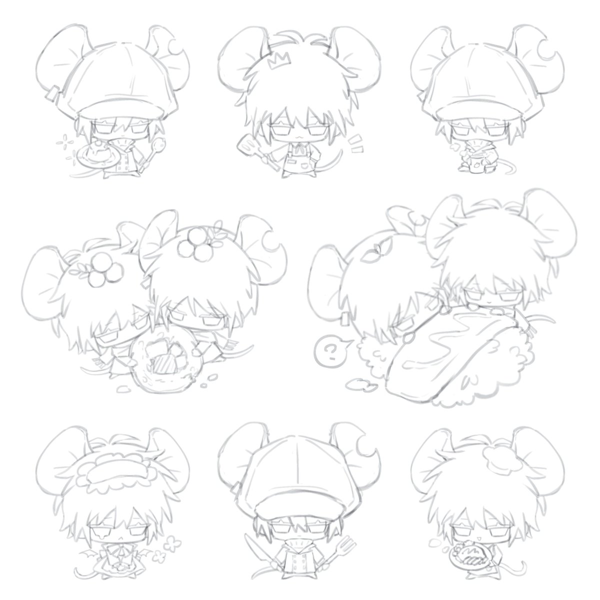 鼠塑宵晴，草稿