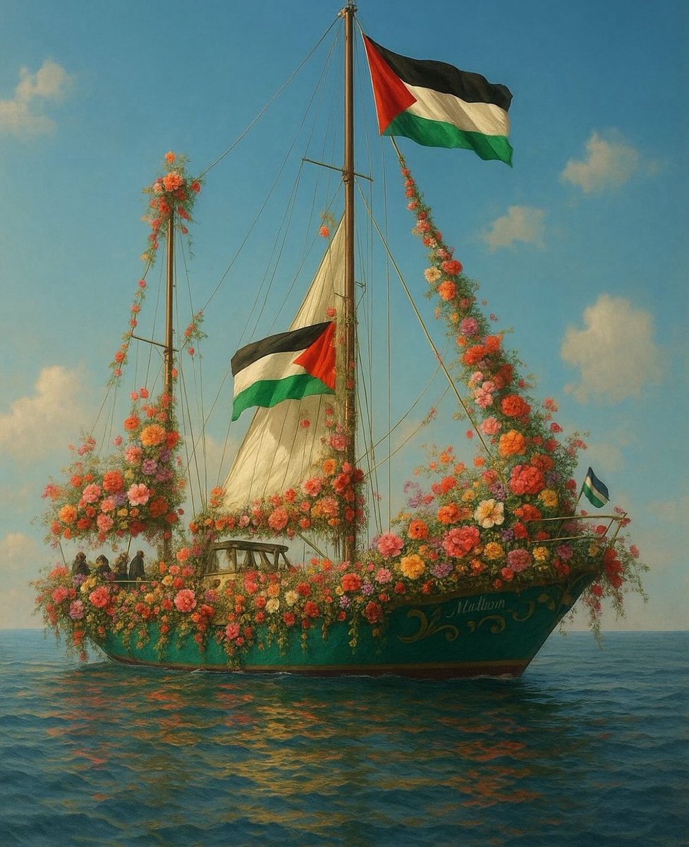 #WeAreMadleen #AllEyesOnGaza