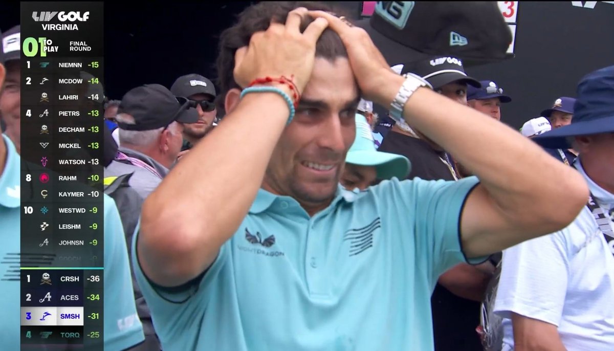 LIV Golf's all-time wins leader and LIV Golf Virginia Champion, Joaquin Niemann!