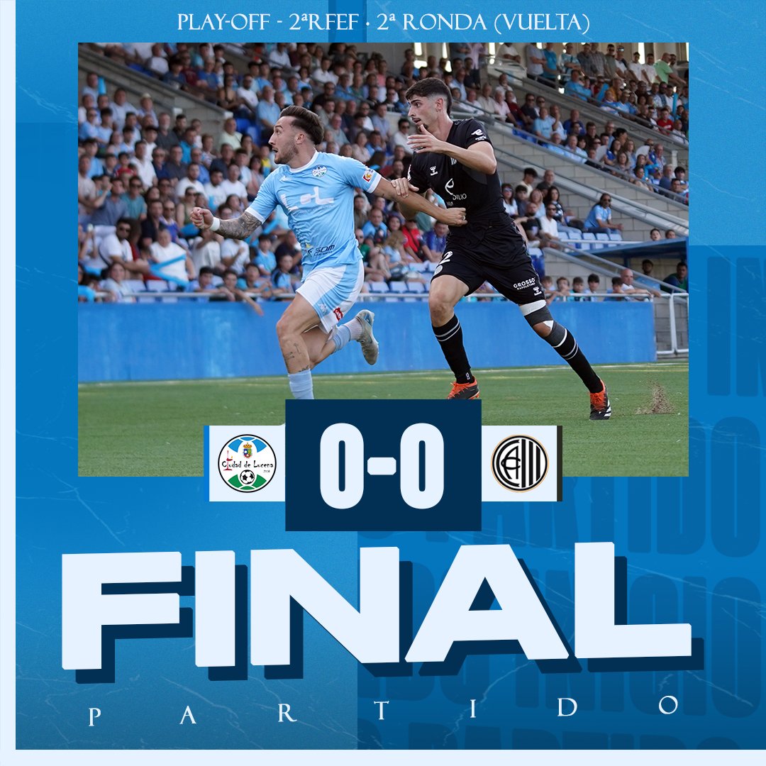 ⏰ 96'  | 𝙇𝙪𝙘𝙚𝙣𝙖 0️⃣ - 0️⃣ 𝘾𝙚𝙣𝙩𝙧𝙖𝙡

🏁 ¡Final del partido!