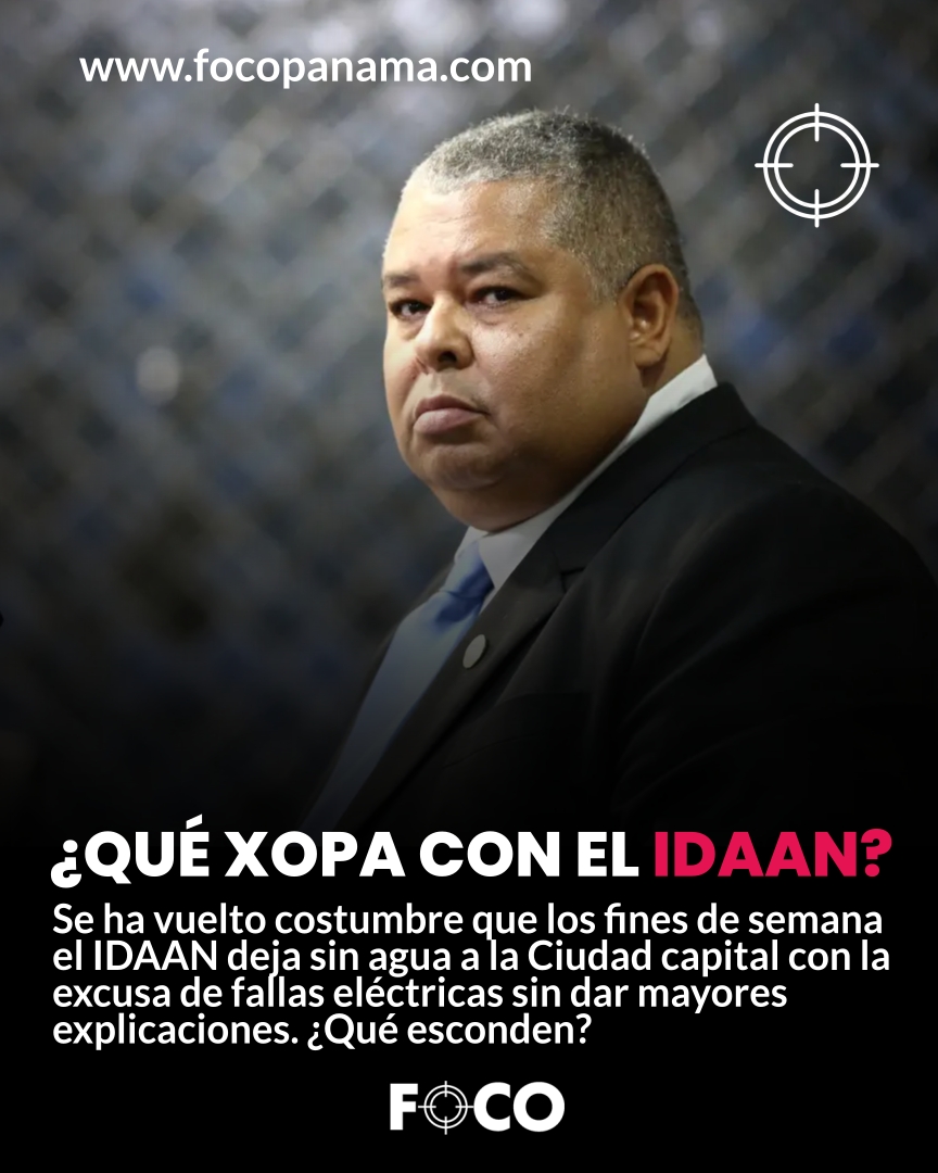 focopanama's tweet photo. ¿Qué xopa con el IDAAN? https://t.co/PzAgnDT0WN