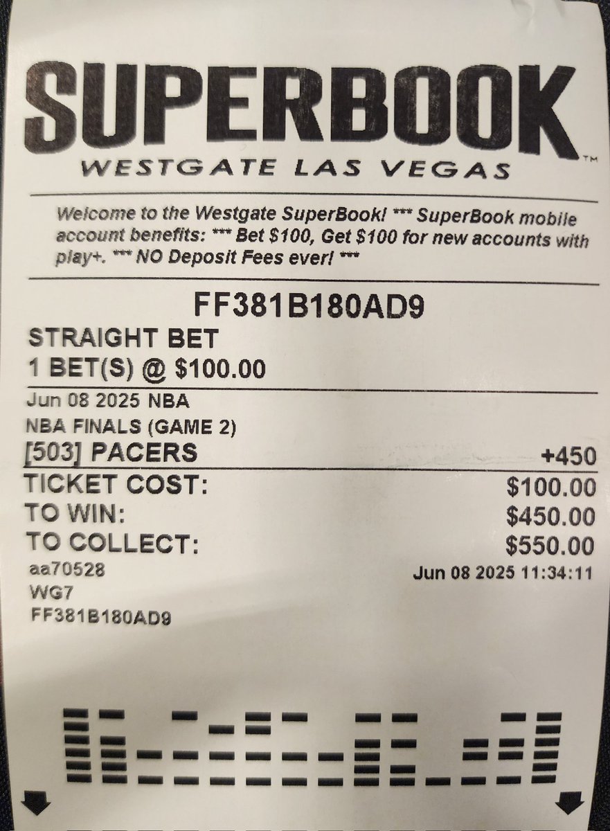 I'm not confident in a Pacers victory tonight, but with a moneyline like this and a team that seems capable of winning ANY game, I'm locked in.
