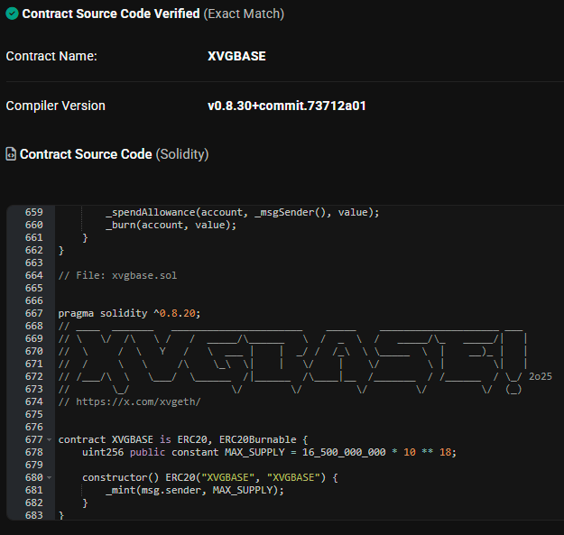🔥 The final airdrop is coming 🔥
$XVGBAS — Base network — is almost here.
To receive it, you must hold ALL 3:
$XVGETH ✅
$XVGBSC ✅
$XVGPOL ✅
This is final of 3 - free - drops! 
Snapshot taking place tomorrow. 🟦🧬 #XVG #Base #Airdrop (these drops are sent automatically to your