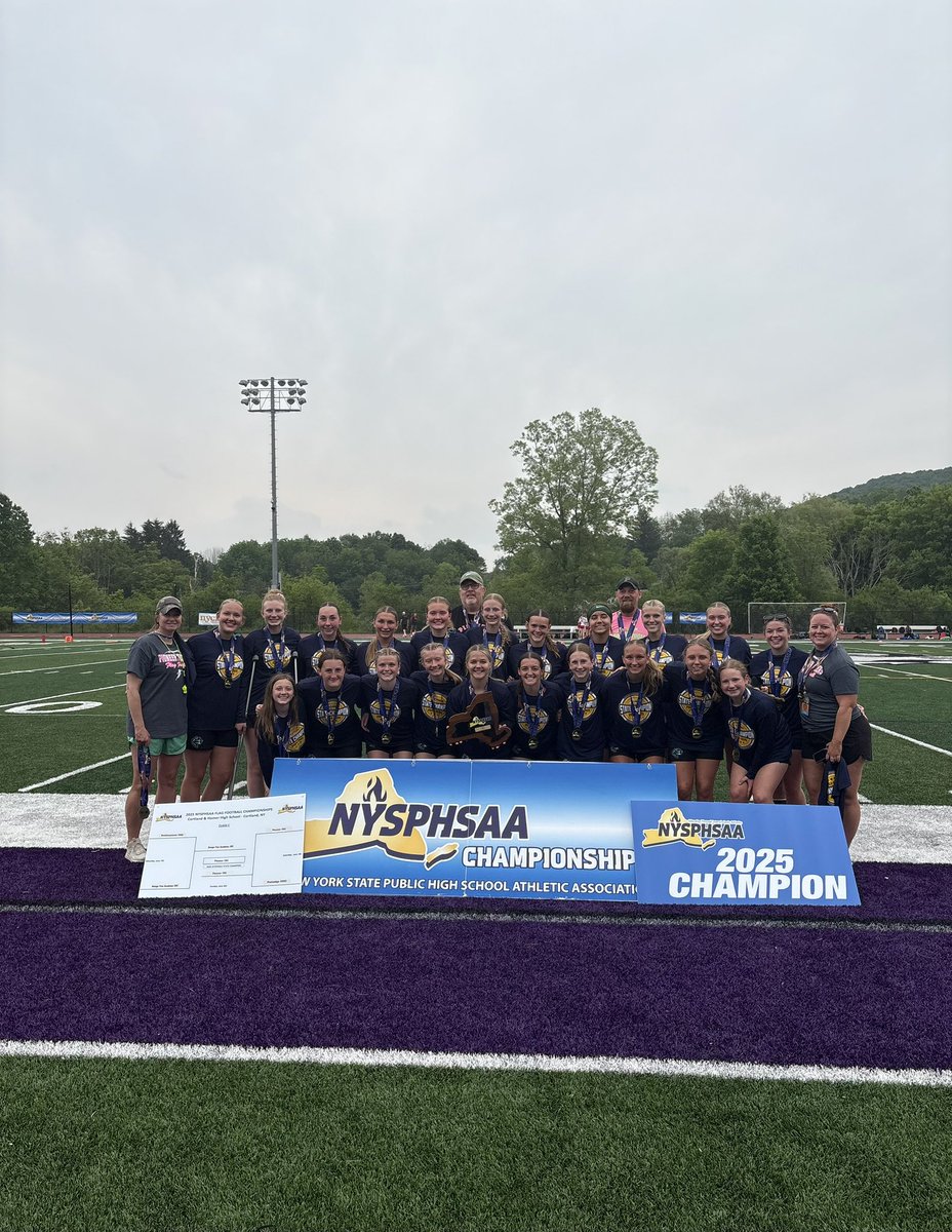 FLAG: 
2025 Flag Football Class B Champions - Pioneer! (VI)