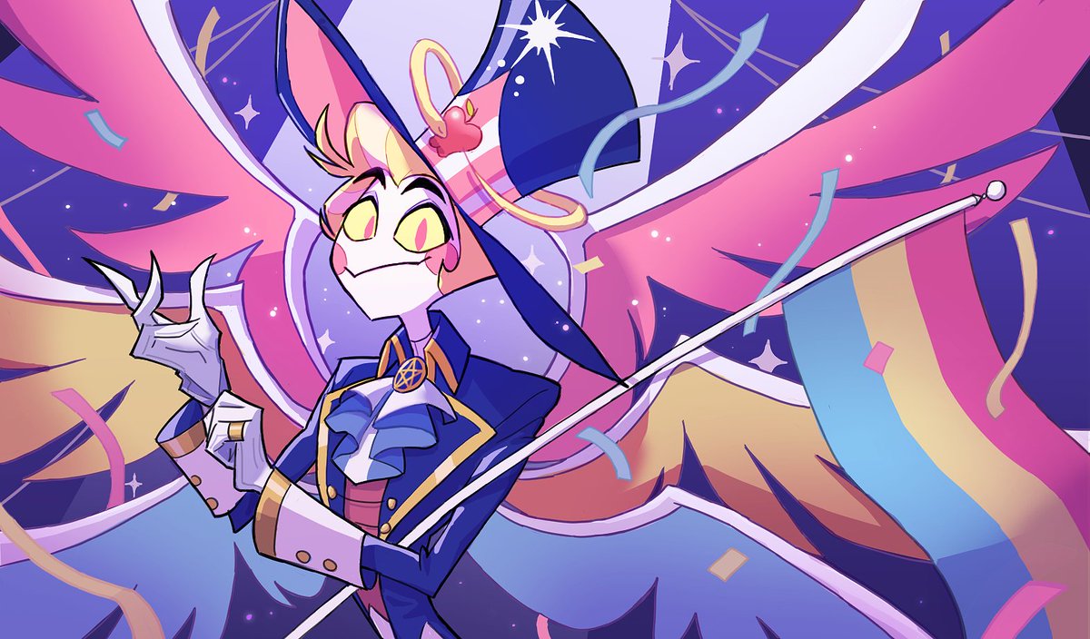 woodensteaky's tweet photo. ✨👑 yes!
#HazbinHotelLucifer #LuciferMorningstar https://t.co/gdn05RvqzL