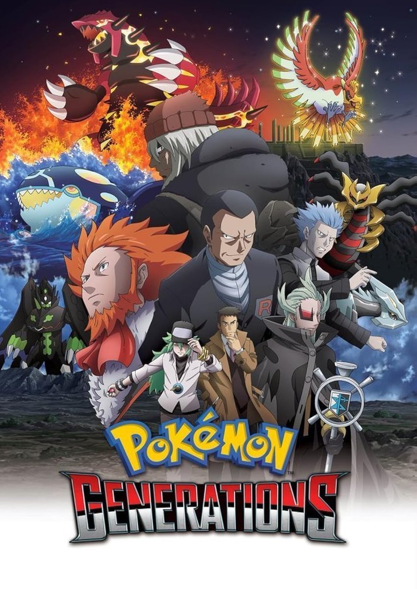 I been seeing Pokemon Generations time and time again because I'm tried of Ashes storyline I want to see  new people which their stories so far favorite Villains where Team Flare, Team Magma, and Team Aqua I'm still not a Pokemon person I use to be but not anymore still.