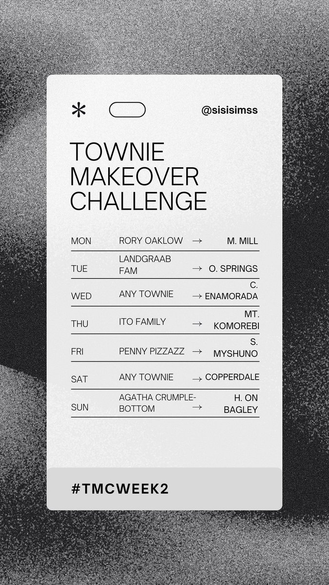 #tmcweek2 lineup is here!!! Get in CAS NEOOWWWW!