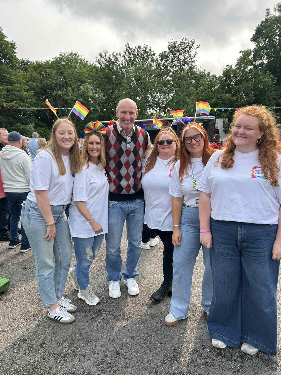 What a fantastic #BridgendPride event at the Ty-Risha. Very well organised and safe with an array of entertainment. We were thankful to be allocated a space to raise awareness and offer advice and support to unpaid carers. Such a lovely way to step into #carersweek #pridemonth 🏳️‍🌈