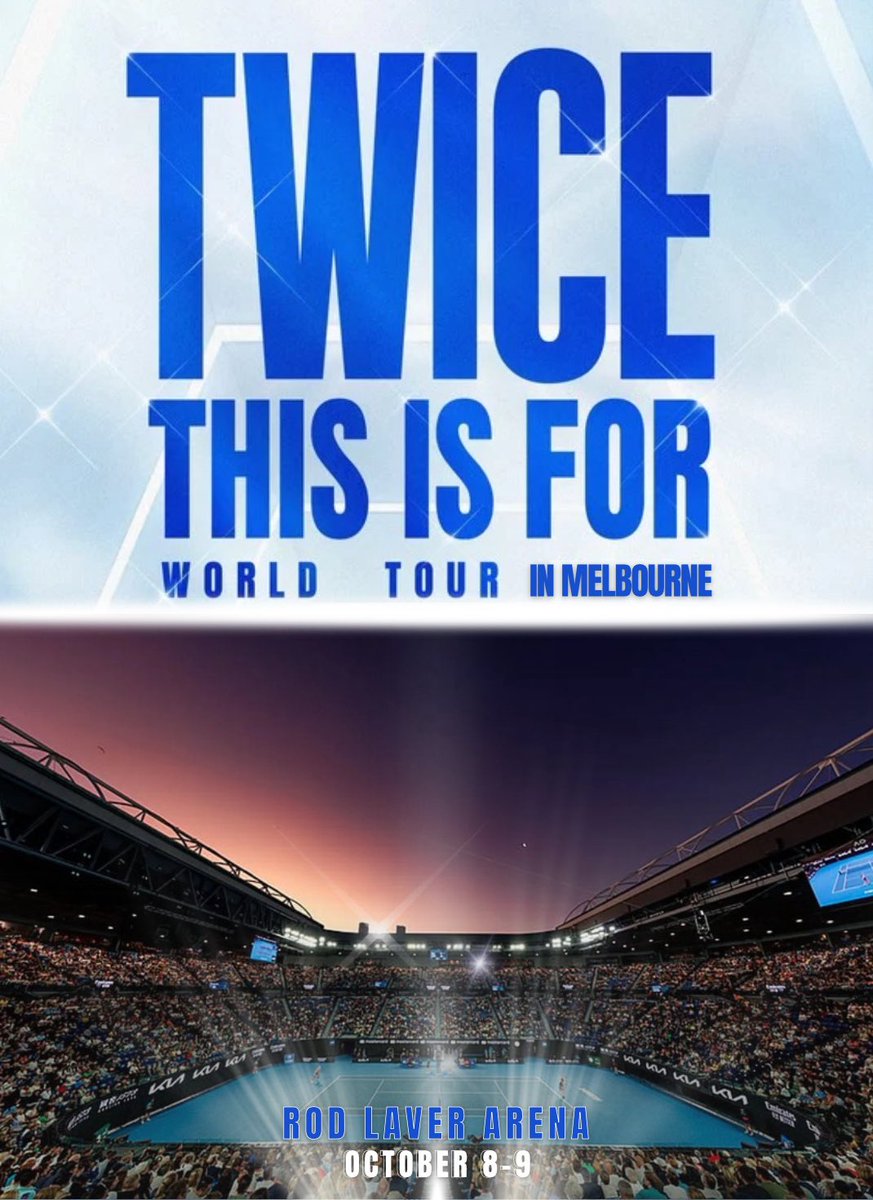 THIS IS FOR WORLD TOUR in Australia🇦🇺: Sydney, QDOS Bank Arena