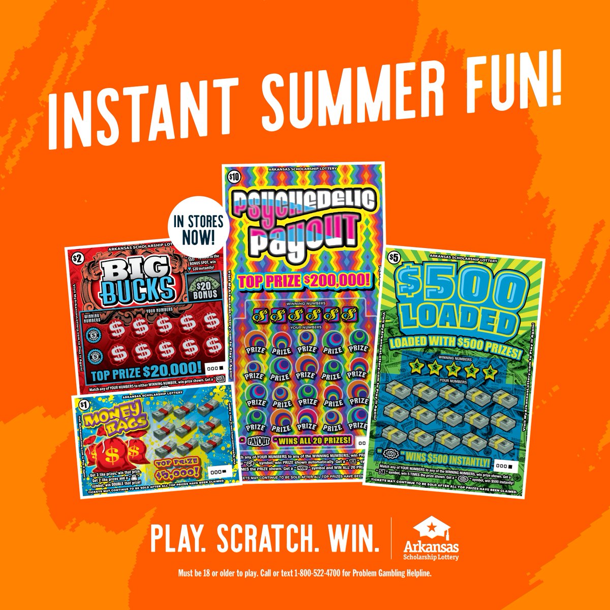 The weekend isn't over yet! Enjoy your Sunday and, if you feel it, maybe play a lottery ticket? Pick up a ticket and see what’s in store. Good luck! 🤞 #ThisIsWinning