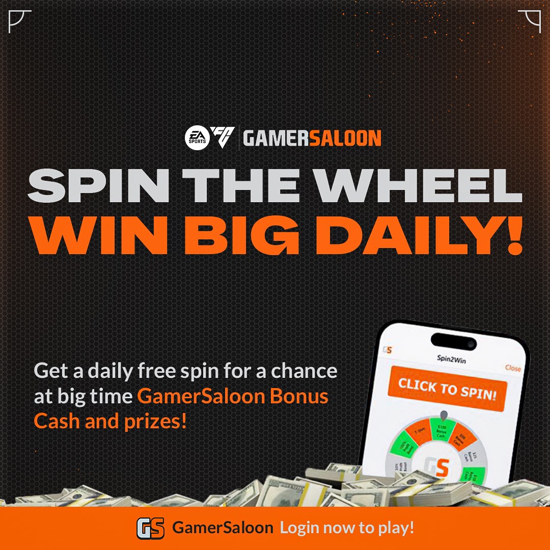 🍀 Have the chance to win big every day on our Daily free Prize Wheel!