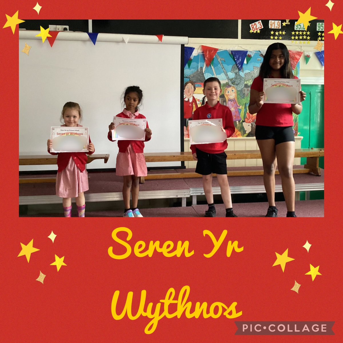 FDLPrimary's tweet image. Llongyfarchiadau to this week’s Seren Yr Wythnos and Lunchtime Awards ⭐️ Well done! Keep up the excellent work and behaviour ⚜️
