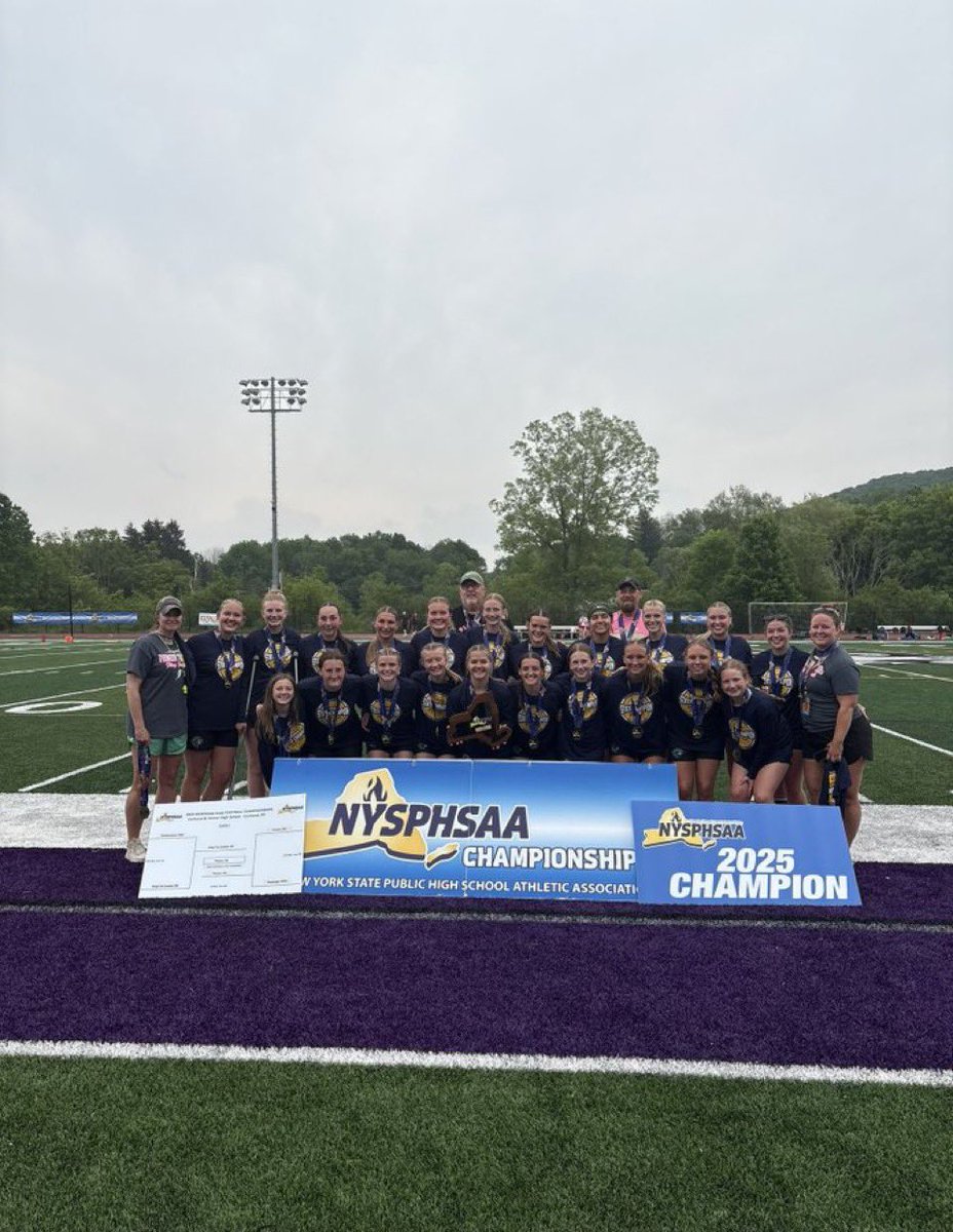 The Pioneer Panthers are your 2025 Class C New York State Champions!!!!