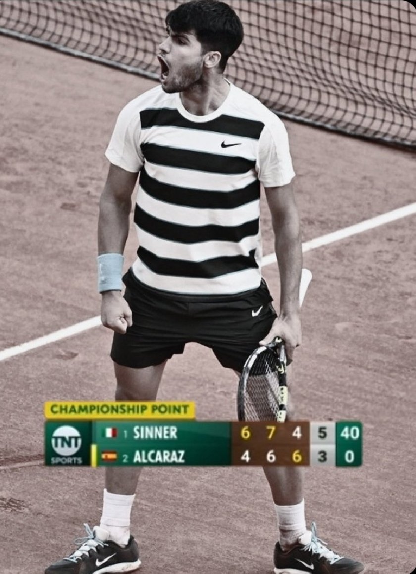 We have a king of #RolandGarros 

#CarlosAlcaraz kudos, well deserved.

#back2back