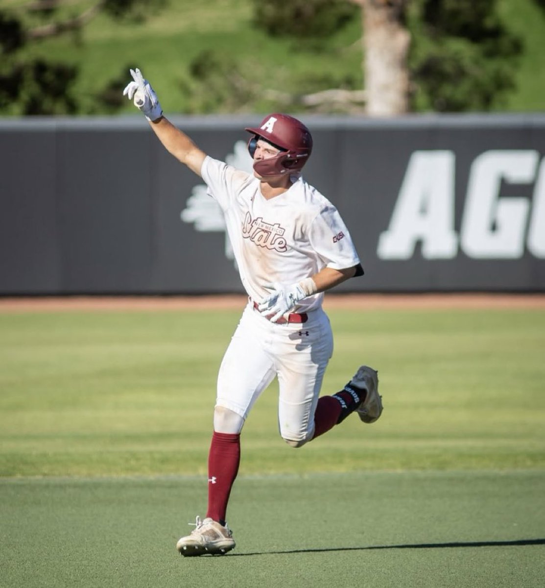 .<a href="/NMStateBaseball/">New Mexico State Baseball</a> infielder Camden Kaufman had a stellar opening weekend for the <a href="/JC_Doughboys/">Johnson City Doughboys</a>.

Kaufman went 3-6 with 6 RBI to start his summer in a great Summer Collegiate league (<a href="/AppyLeague/">Appalachian League</a>).

👏 <a href="/camdenkauf/">Cam Kaufman</a> || #AggieUp
