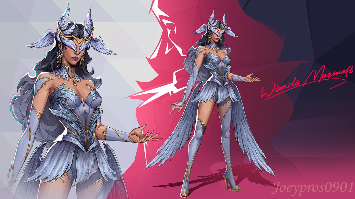 Marvel Rivals- Angelic Scarlet Witch skin concept art❤️🕊️
Had fun working on this project and enjoyed learning the gorgeous artstyle of the game. P.S Wanda can have skins without red in them!!!
#MarvelRivals #ScarletWitch