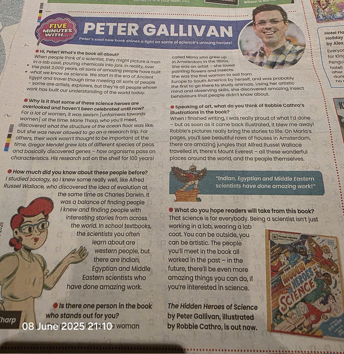 Allen Tsui (@tsuiallen) on Twitter photo So saw in this week's <a href="/First_News/">First News 🗞️❤️💙</a> that <a href="/petergallivan/">Peter Gallivan</a> has a new book out which is much more #WorldBookDay and <a href="/royalsociety/">The Royal Society</a> Young People's Book Prize potential than my collaborative efforts... So saw in this week's <a href="/First_News/">First News 🗞️❤️💙</a> that <a href="/petergallivan/">Peter Gallivan</a> has a new book out which is much more #WorldBookDay and <a href="/royalsociety/">The Royal Society</a> Young People's Book Prize potential than my collaborative efforts...