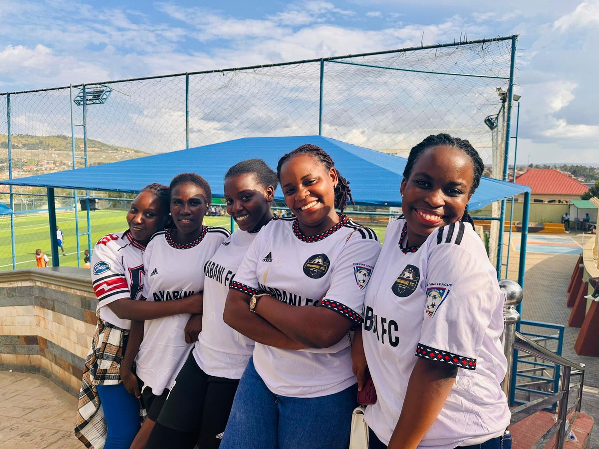 Akabani Fc ladies at the <a href="/VINE_HS_ALUMNI/">VINE HS ALUMNI</a> galla. Thanks for turning up ladies