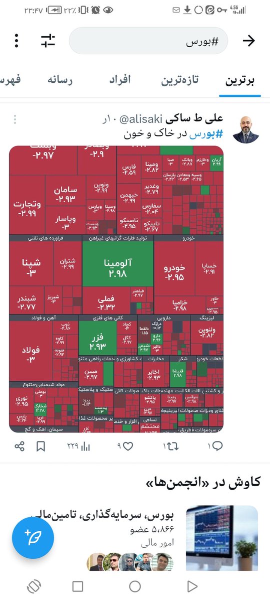 Ebakhshinezhad's tweet image. طرف این عکسو گذاشته و نوشته #بورس در خاک و khون...
اما اصلا براشون مهم نیست که تحقق واقعی و اصلی حرفشون هرررر روز توی #غزه داره اتفاق میفته...
یکم وجدان داشته باشین که #دیگه_دیره ...
