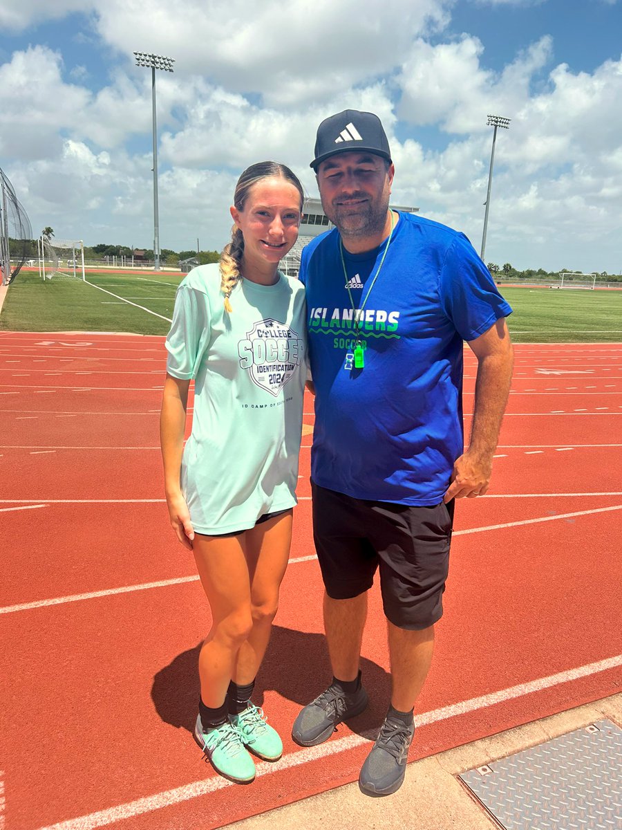 Brooklyn York (@brooklynyork08) on Twitter photo Great weekend in Corpus Christi. Thank you @islanderssoccer for a awesome ID camp! I appreciate the instruction and feedback.
<a href="/DClitnovici/">Daniel Clitnovici</a> <a href="/CoachChloe09/">Chloe Roberts</a> <a href="/kennedystelling/">Kennedy Stelling</a> Great weekend in Corpus Christi. Thank you @islanderssoccer for a awesome ID camp! I appreciate the instruction and feedback.
<a href="/DClitnovici/">Daniel Clitnovici</a> <a href="/CoachChloe09/">Chloe Roberts</a> <a href="/kennedystelling/">Kennedy Stelling</a>