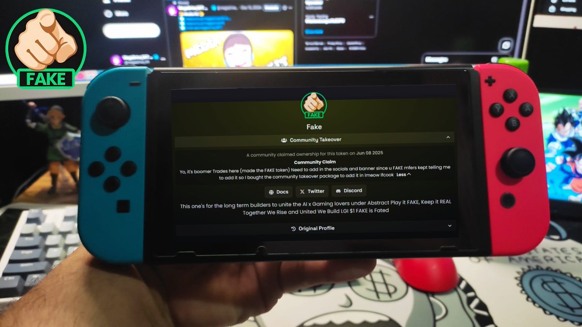 MegaDrive_NFT ✨🇧🇷 (@megadrive_nft) on Twitter photo 🤩 Even when I'm going to relax and have fun, <a href="/socialsrising/">Socials Rising 💚</a> appears
◽To give you some good news that <a href="/dexscreener/">DEX Screener</a> has finally managed to get $FAKE social media live on
🫵 Don't run, accept the inevitable 👇
▶dexscreener.com/abstract/0x532…
🔹Discord:discord.gg/JhcRtkCDax 🤩 Even when I'm going to relax and have fun, <a href="/socialsrising/">Socials Rising 💚</a> appears
◽To give you some good news that <a href="/dexscreener/">DEX Screener</a> has finally managed to get $FAKE social media live on
🫵 Don't run, accept the inevitable 👇
▶dexscreener.com/abstract/0x532…
🔹Discord:discord.gg/JhcRtkCDax