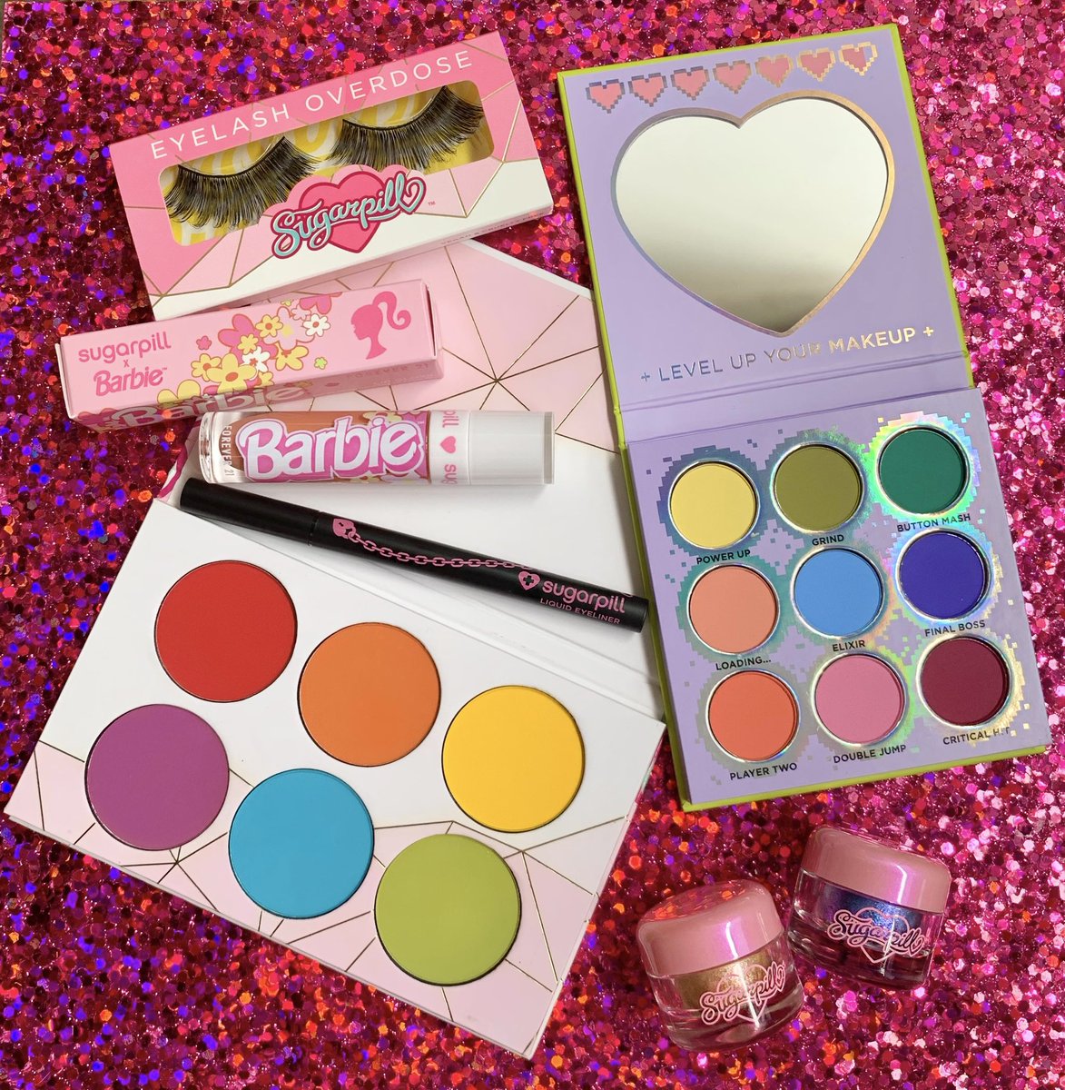 Happy Pride, cuties! This is your sign to wear every single one of your boldest #Sugarpill shades at once 💅🌈  #pridemakeup #rainbowmakeup #ravemakeup #festivalmakeup #dragmakeup #pridemonth