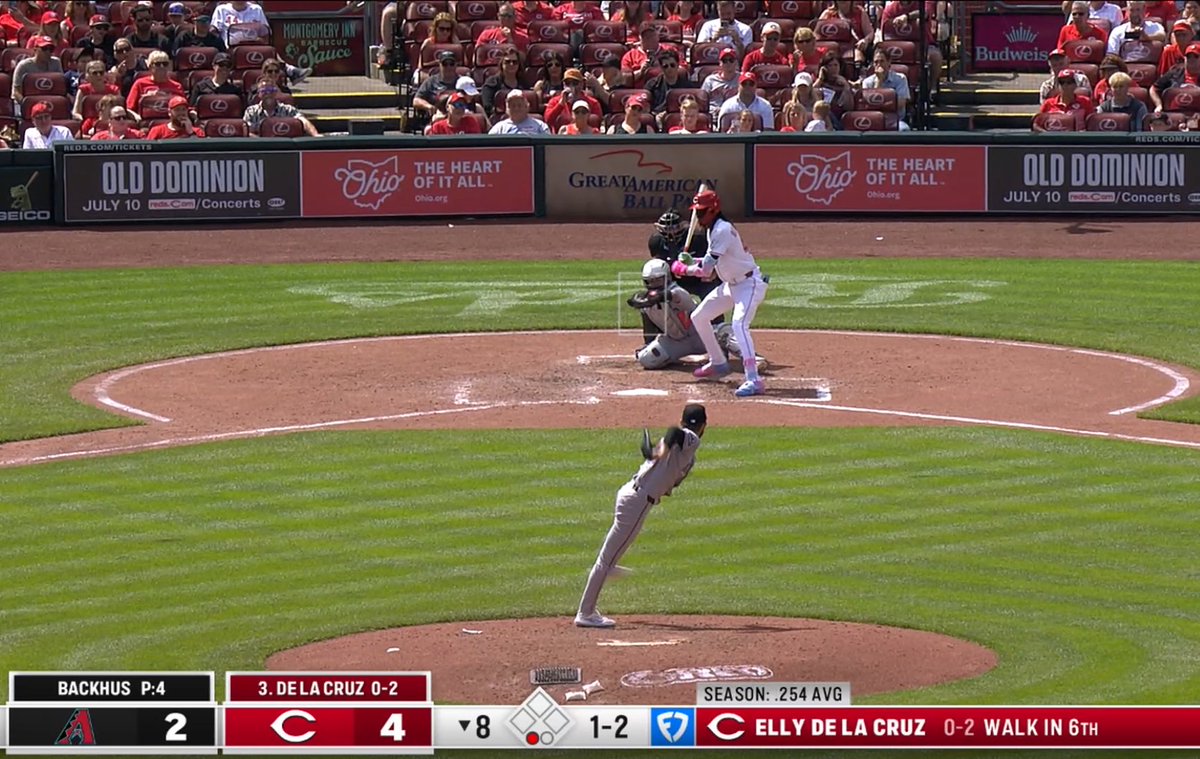1,2,3 inning in his major league debut! Not a bad guy to get for your first career strikeout! <a href="/BackhusKyle/">Kyle Backhus</a>