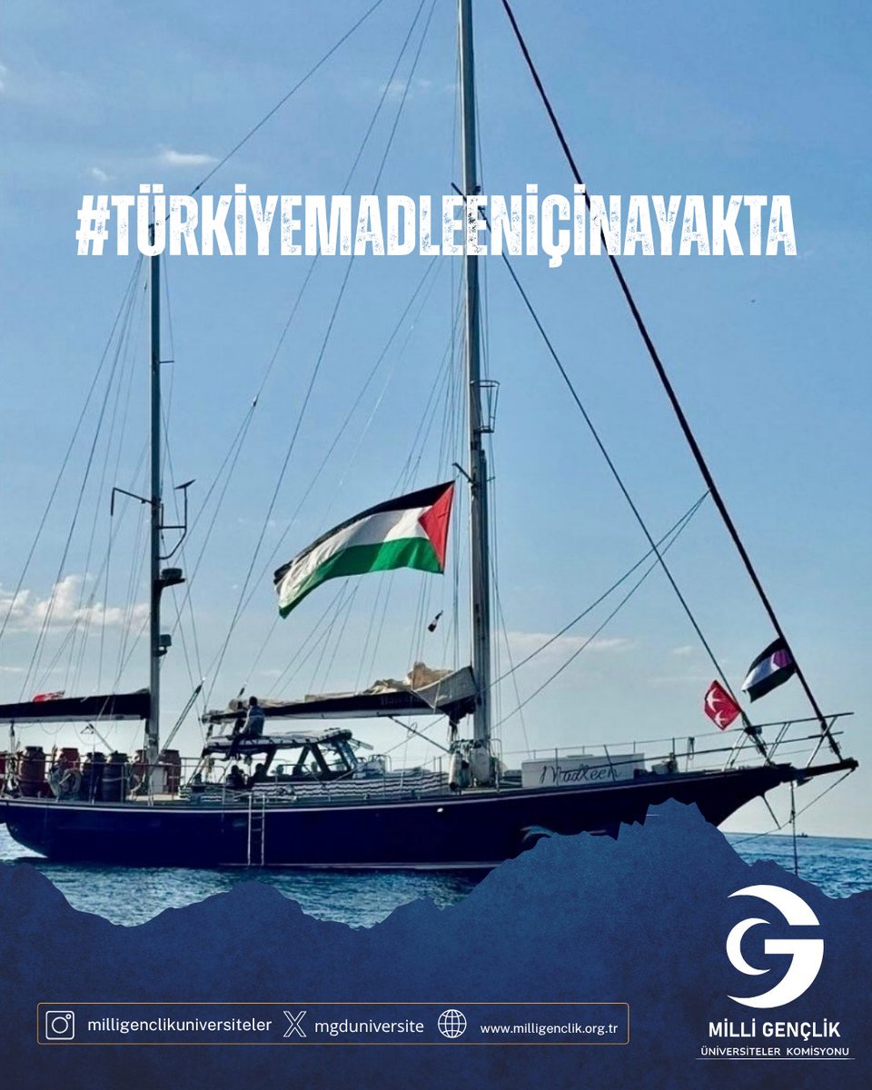 #TuerkiyeMadleenicinAyakta