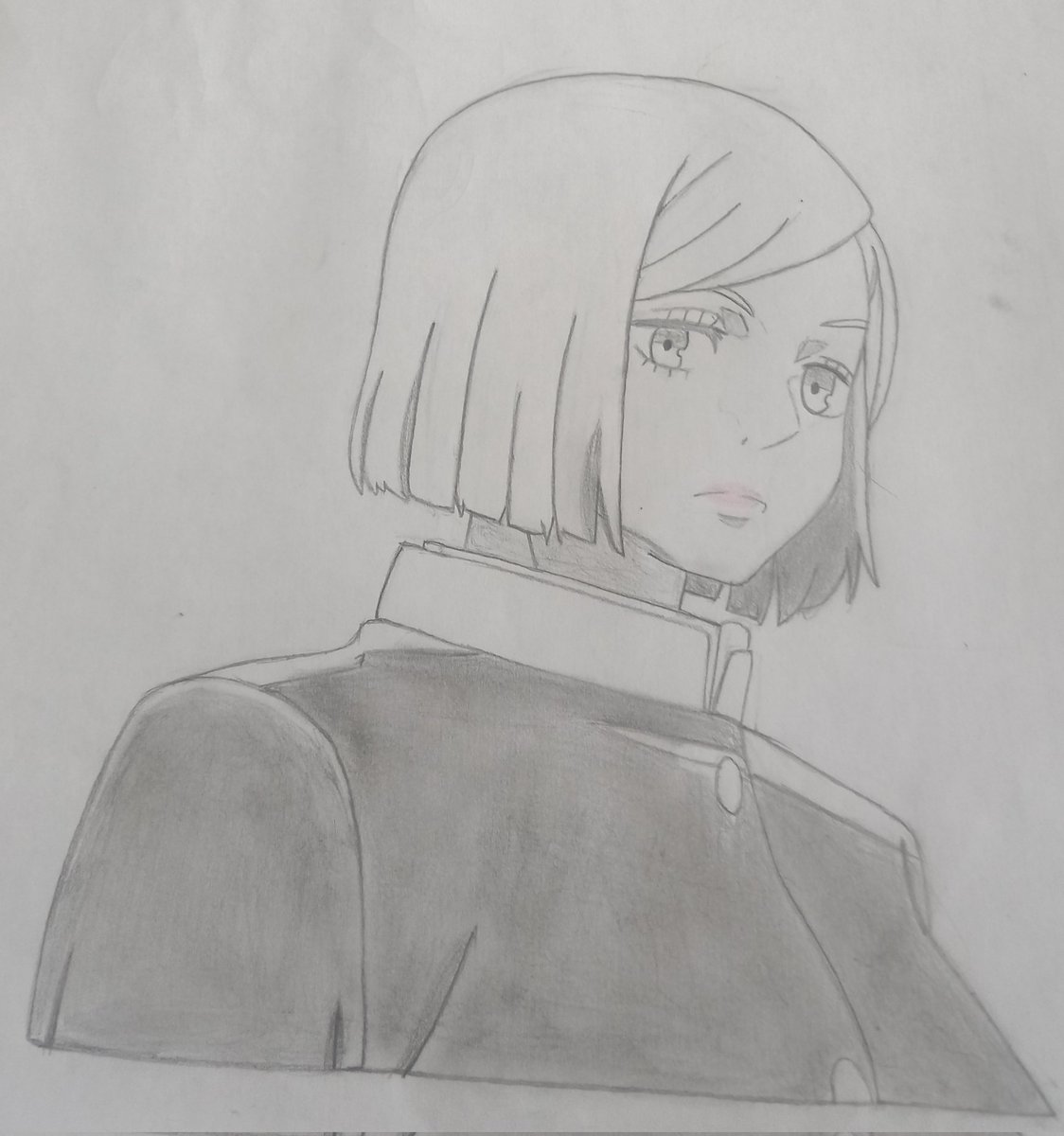 Nobara Kugisaki #jjk #shonenjump #anime #art #pencildrawing #arte #dibujo
