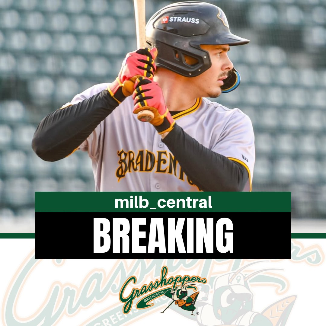 The Pittsburgh Pirates are promoting Konnor Griffin to the Greensboro Grasshoppers (A+), per <a href="/_chaseford/">Chase Ford</a>.