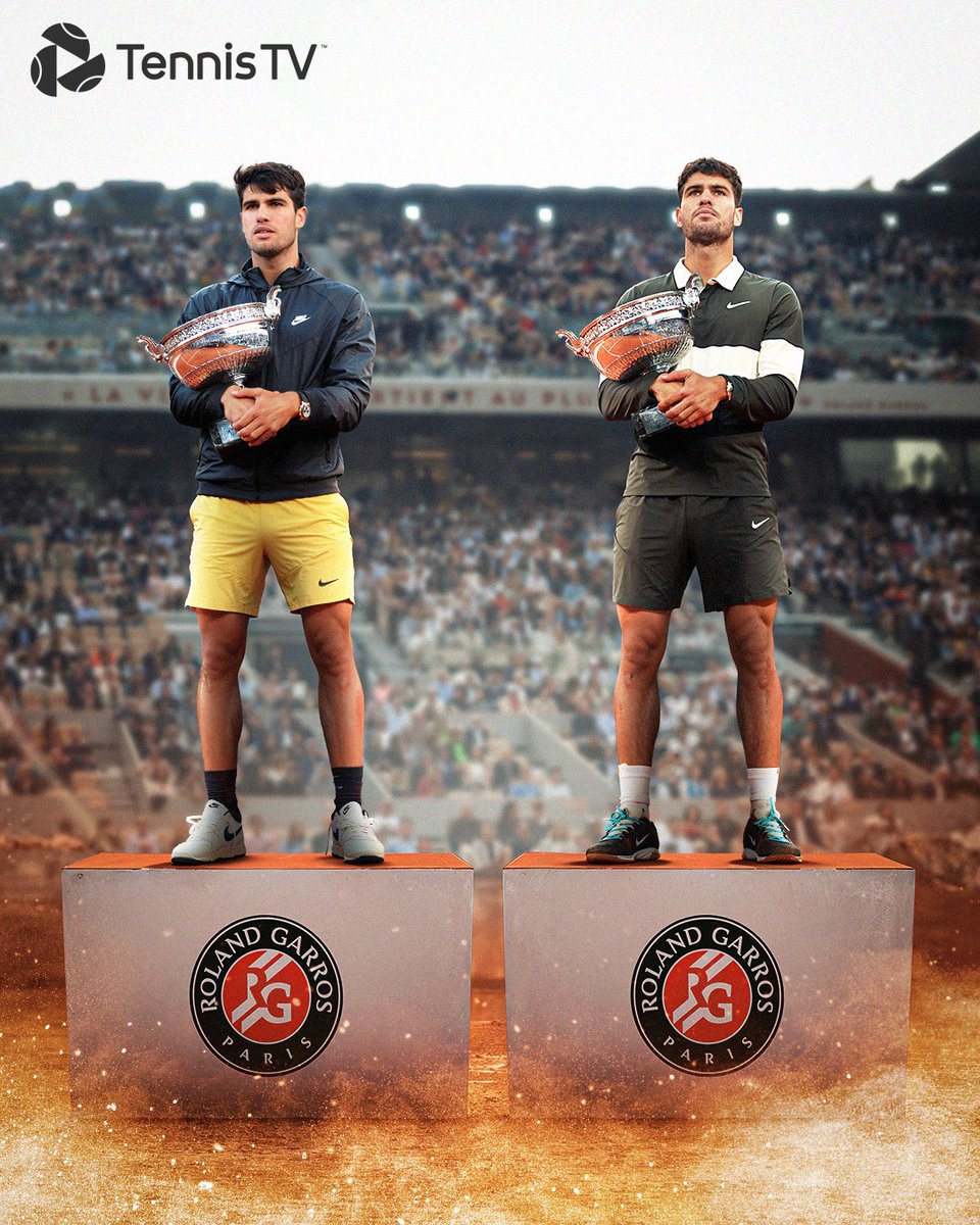 First08788's tweet image. Oh yah, the circle is complete 😍
Congratulations Carlito.
#RolandGarros2025