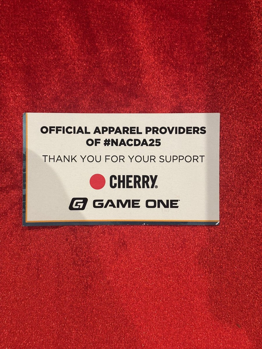Don’t tell anyone  but we love our  <a href="/NACDA/">NACDA</a> partnership! #GameOn #sports