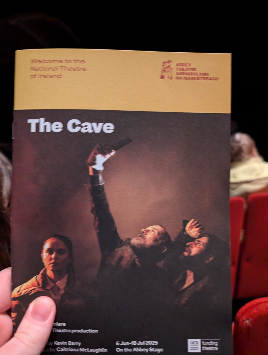 Mark Coughlan (@mjc0ughl4n) on Twitter photo Went to see a preview of The Cave at The Abbey Theatre last night. Excellent play, brilliantly acted by <a href="/Tommedian/">Tommy Tiernan</a>, <a href="/MonaghanAaron/">Aaron Monaghan</a>, and Judith Roddy. Very enjoyable. Catch it if you can. <a href="/AbbeyTheatre/">Abbey Theatre</a> Went to see a preview of The Cave at The Abbey Theatre last night. Excellent play, brilliantly acted by <a href="/Tommedian/">Tommy Tiernan</a>, <a href="/MonaghanAaron/">Aaron Monaghan</a>, and Judith Roddy. Very enjoyable. Catch it if you can. <a href="/AbbeyTheatre/">Abbey Theatre</a>