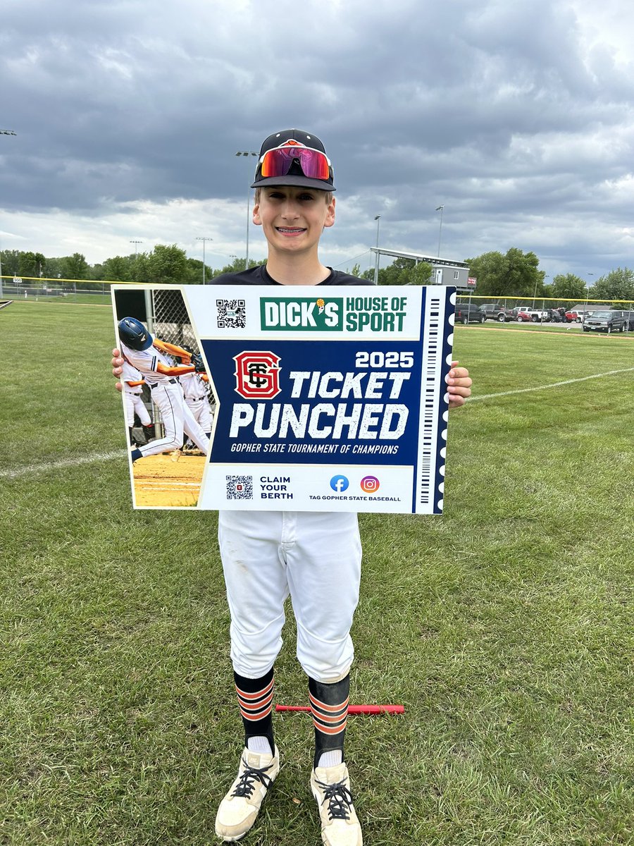 Jace’s team takes the championship in Willmar vs Alexandria. Jace gets the W striking out 11 in 5 innings 🔥