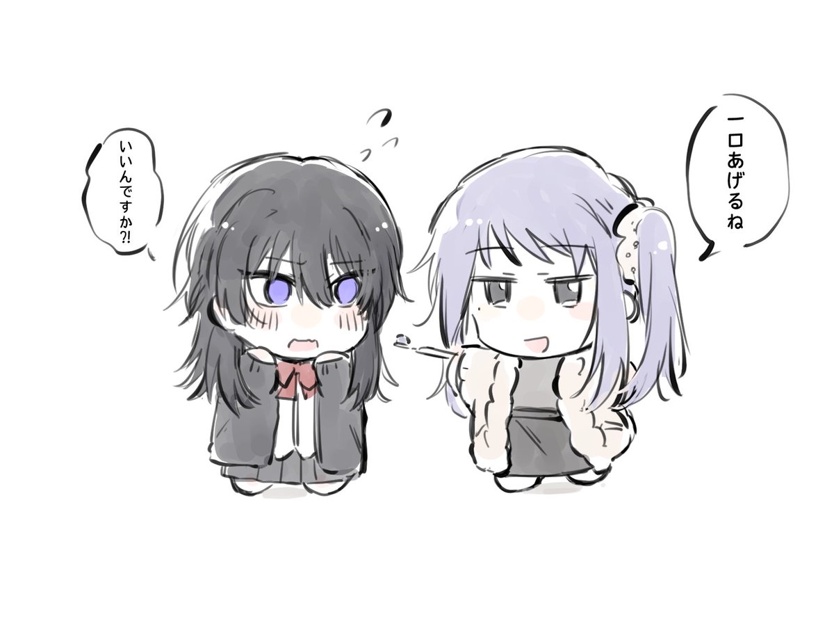 こういう…自分で食べたいものを作るお姉さん見たいから描いた。（+おまけちび旗主ちゃん）