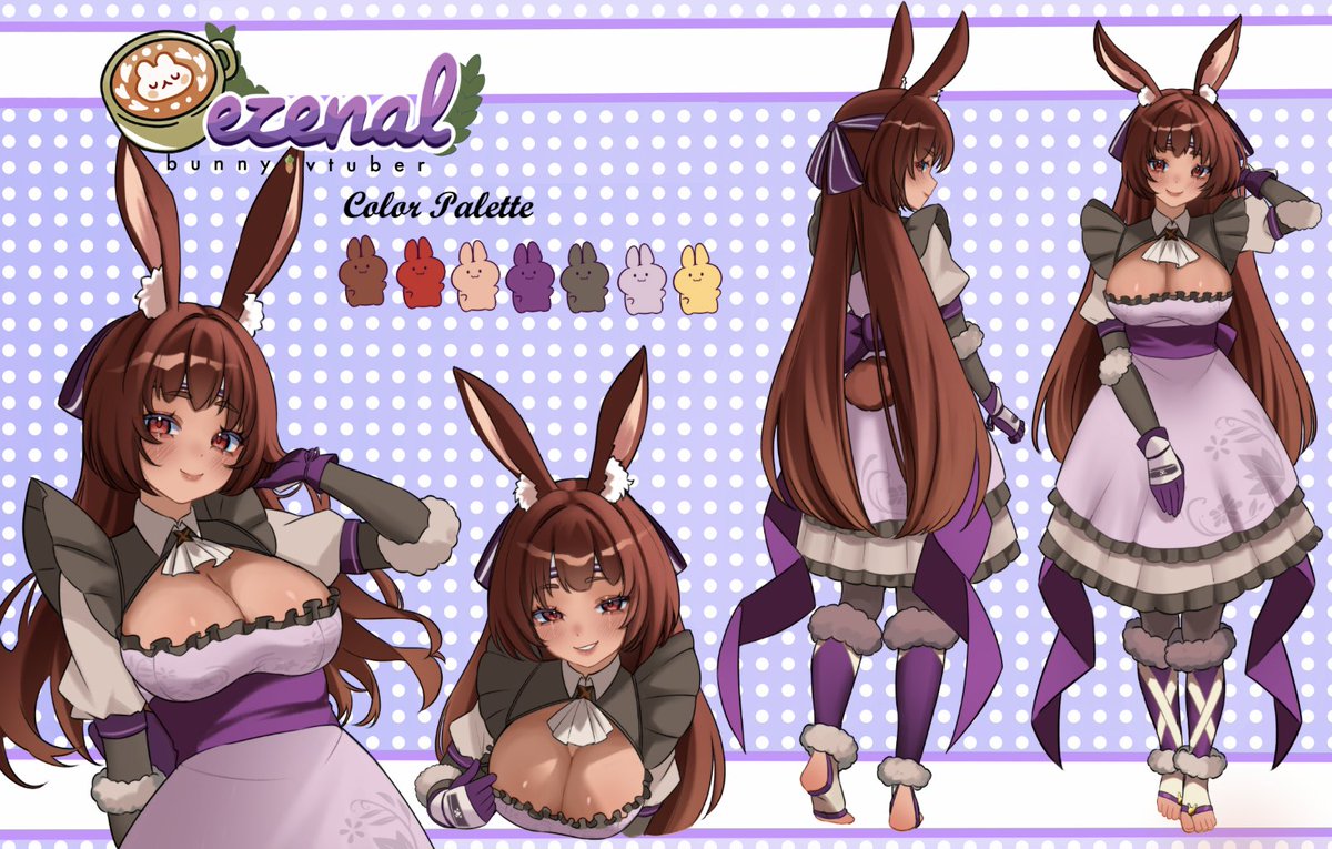 Ezenal | 🥕✨ | Bunny Vtuber ✨ WEEBCON (@ezenaldarcen) on Twitter photo hihi buns - nice to meet you~! ૮꒰∩´ ᵕ `∩꒱ა my name is Ezenal, and I’m a cozy variety bunny vtuber! lemme snuggle you~ c: ✨
♡ model: <a href="/po_pooch/">PoPooch-ぽぽち</a>
❀ rigging: <a href="/BirkinEva/">✧ •Eva Birkin •✧</a>
♡ logo: me
❀ oshi mark: 🥕✨
♡ ref sheet: <a href="/TomatoeChan/">Akane 🍅</a>
❀ art tag: #EzzyArts
♡ live tag: #Ezzylive hihi buns - nice to meet you~! ૮꒰∩´ ᵕ `∩꒱ა my name is Ezenal, and I’m a cozy variety bunny vtuber! lemme snuggle you~ c: ✨
♡ model: <a href="/po_pooch/">PoPooch-ぽぽち</a>
❀ rigging: <a href="/BirkinEva/">✧ •Eva Birkin •✧</a>
♡ logo: me
❀ oshi mark: 🥕✨
♡ ref sheet: <a href="/TomatoeChan/">Akane 🍅</a>
❀ art tag: #EzzyArts
♡ live tag: #Ezzylive