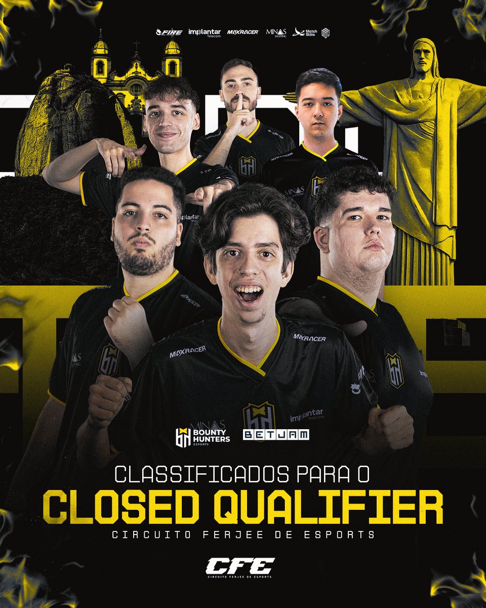 CLASSIFICADOS PARA O CLOSED QUALIFIER do Circuito <a href="/ferjeeoficial/">FERJEE</a> ! 🖤💛

Demos o primeiro passo rumo à Cidade Maravilhosa. Em julho, voltamos com tudo para buscar a vaga na fase final!

Obrigado pela energia de sempre, Mancha Amarela. Seguimos juntos! 💪

🇦🇷🇺🇾
¡CLASIFICADOS AL
