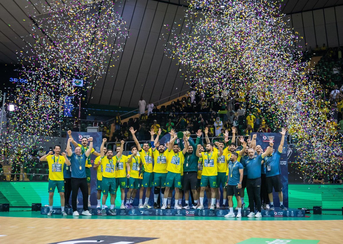 Titanium!
3 Seasons-15/19 Gold 
Saudi Championship 🥇🥇🥇
Asian Club Championship 🥇🥈
Saudi Cup 🥇🥇🥇
Saudi Elite Cup 🥇🥇❌
Saudi Super Cup 🥇🥇🥈
Saudi Games 🥇🥇🥈
Saudi–Emirates Super Cup 🥇🥇
And something deeper:
Together, we forged the "Khaleej Mentality"
Yalla Number 1!