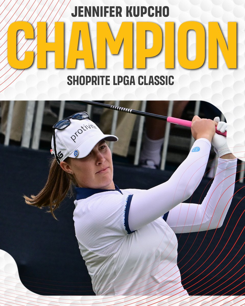Jennifer Kupcho captures her fourth LPGA Tour win and first since 2022! 🏆🇺🇸